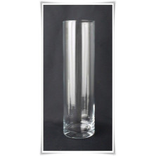 Kaja Glass|Wazon szklany cylinder H-40 cm D-10 cm zatapiany