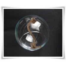Flakon szklana kula wisząca D-20 cm ze sznurkiem / szkło ekologiczne - 6
