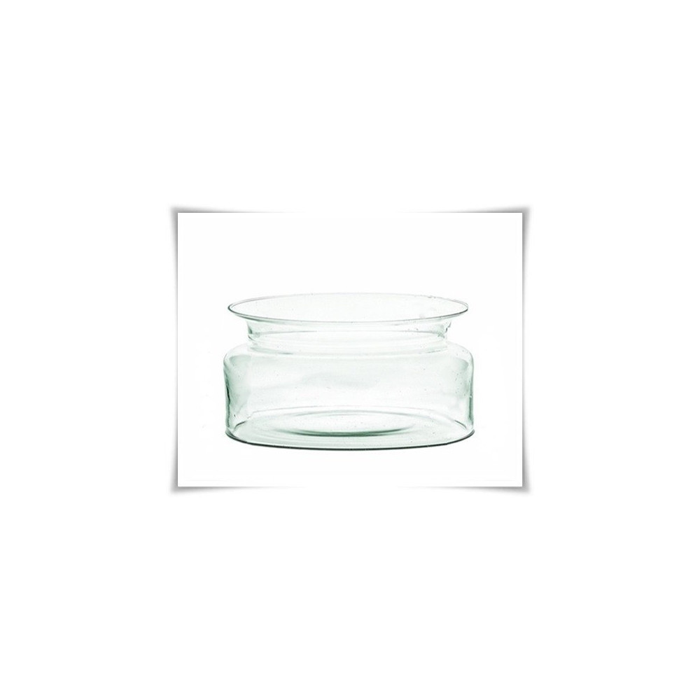 Salaterka szklana, miska 332-G1 H-12 cm D-22 cm / szkło ekologiczne - 2