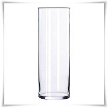 Wazon szklany cylinder H-40 cm D-15 cm zatapiany
