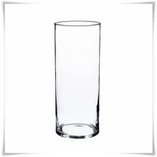 Kaja Glass|Wazon szklany cylinder H-25 cm D-10 cm zatapiany