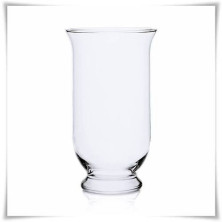 Świecznik szklany, lampion Mitras H-25 cm D-14 cm