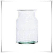 Słój szklany dekoracyjny W-332D1 H-18,5 cm D-11 cm / szkło ekologiczne