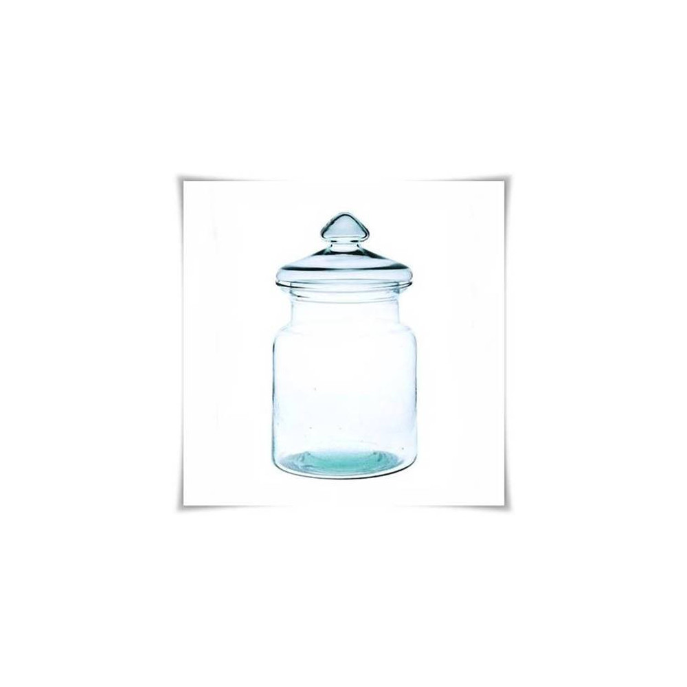 Słój szklany z pokrywką W-332 H-25 cm D-19 cm / szkło ekologiczne - 2