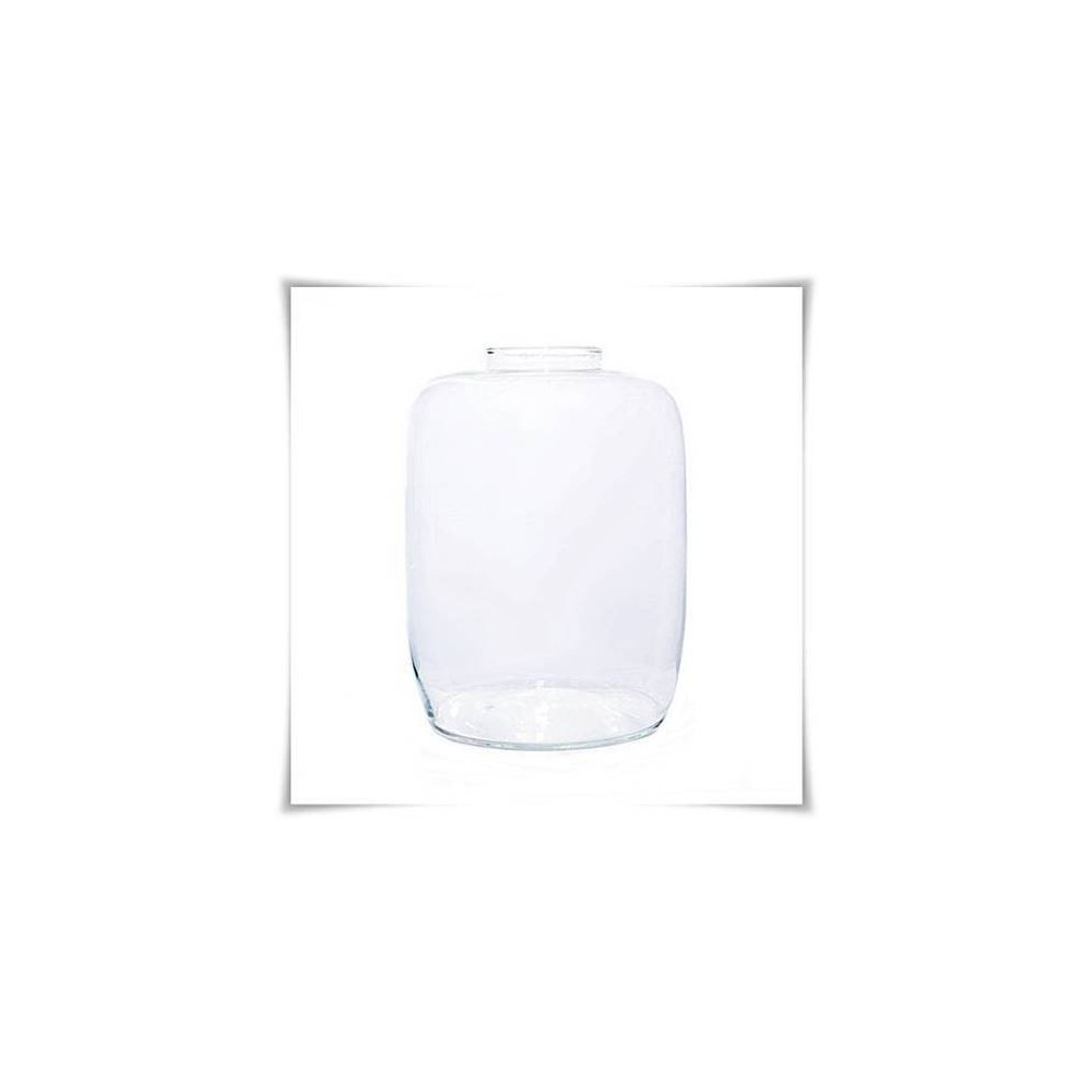 Kaja Glass|Szklany słoik ozdobny BARYŁKA H-30 cm D-24 cm