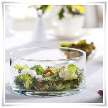 Kaja Glass|Miska, salaterka cylindryczna H-8 cm D-19 cm / grube szkło