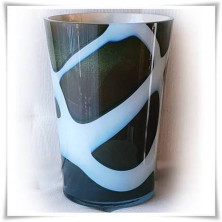 Wazon szklany kolorowy z artystycznego szkła BAOBAB 25 cm - 2