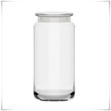 Kaja Glass|Słoik szklany, pojemnik z pokrywką KALE L 20 cm