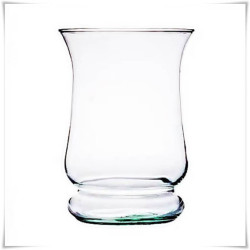 Kaja Glass|Flakon szklany, pojemnik z korkiem  Atena 256 H-20 cm / szkło ekologiczne