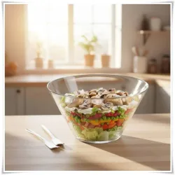 Misa, miska, salaterka szklana Daga H-13 D-25,5 - 4