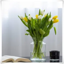 Słój szklany dekoracyjny W-332D1 H-18,5 cm D-11 cm / szkło ekologiczne - 3