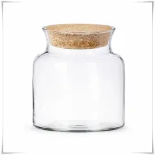 Las w słoiku, szklany słoik z korkiem RW-332A H-20 cm D-19 cm - 2