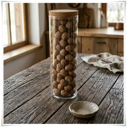Pojemnik szklany cylinder H-50 cm D-15 cm z korkiem - 4