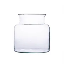 Słój szklany dekoracyjny W-332A H-20 cm D-19 cm / szkło ekologiczne - 9