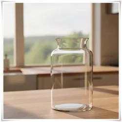 Słój szklany dekoracyjny W-332J H-30 cm D-19 cm / szkło ekologiczne - 1