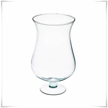 Szklany kielich na nóżce W-112 H-30 cm / szkło ekologiczne - 2
