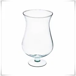 Szklany kielich na nóżce W-112 H-30 cm / szkło ekologiczne - 2