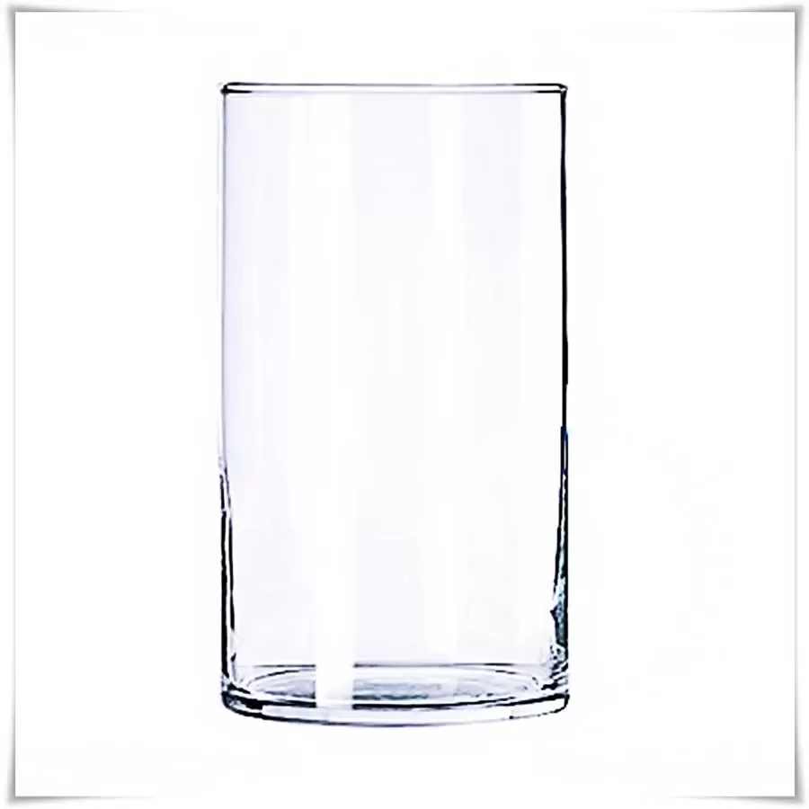 Wazon szklany cylinder H-25 cm D-15 cm zatapiany - 2