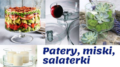 Patery, Salaterki, Miski Szklane: Idealne na Przyjęcia